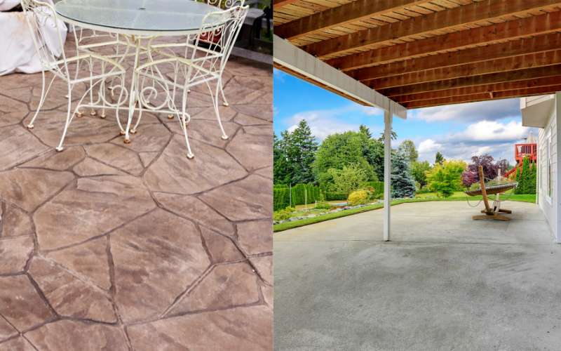 Stamped Concrete vs. Traditional Concrete: Pros and Cons